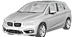BMW F45 U0226 Fault Code